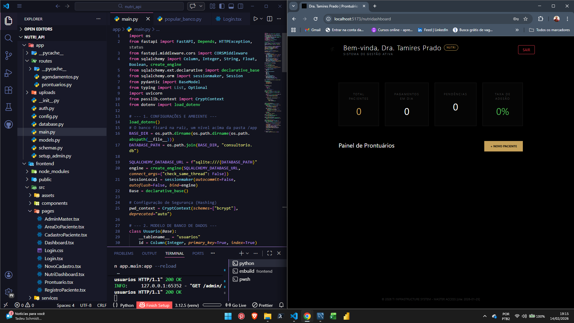 Sistema Nutricionista